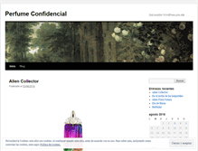 Tablet Screenshot of perfumeconfidencial.com